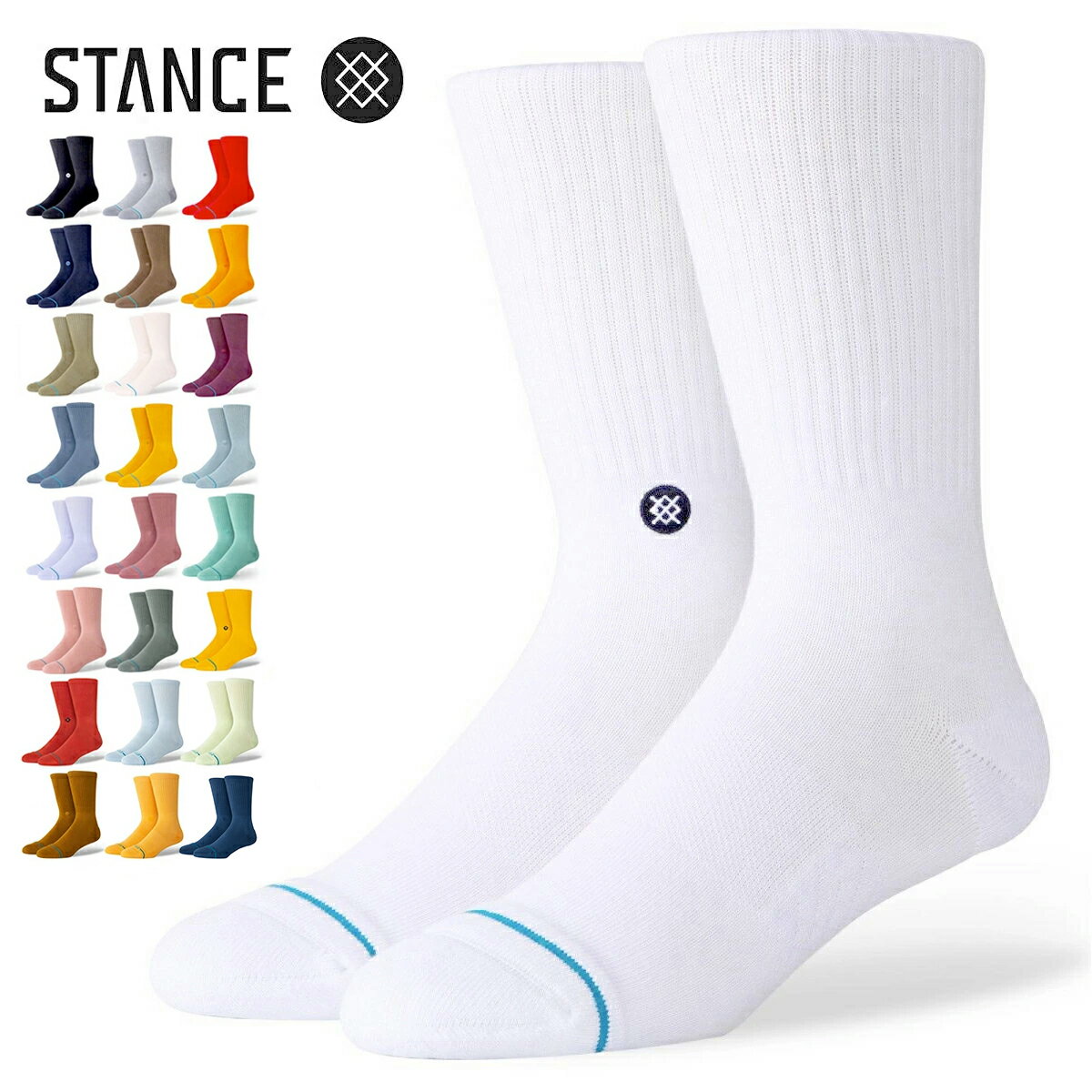 STANCE SOCKS ICON X^X \bNX ACR M311D14ICOyǐՉ\[ցEwsz