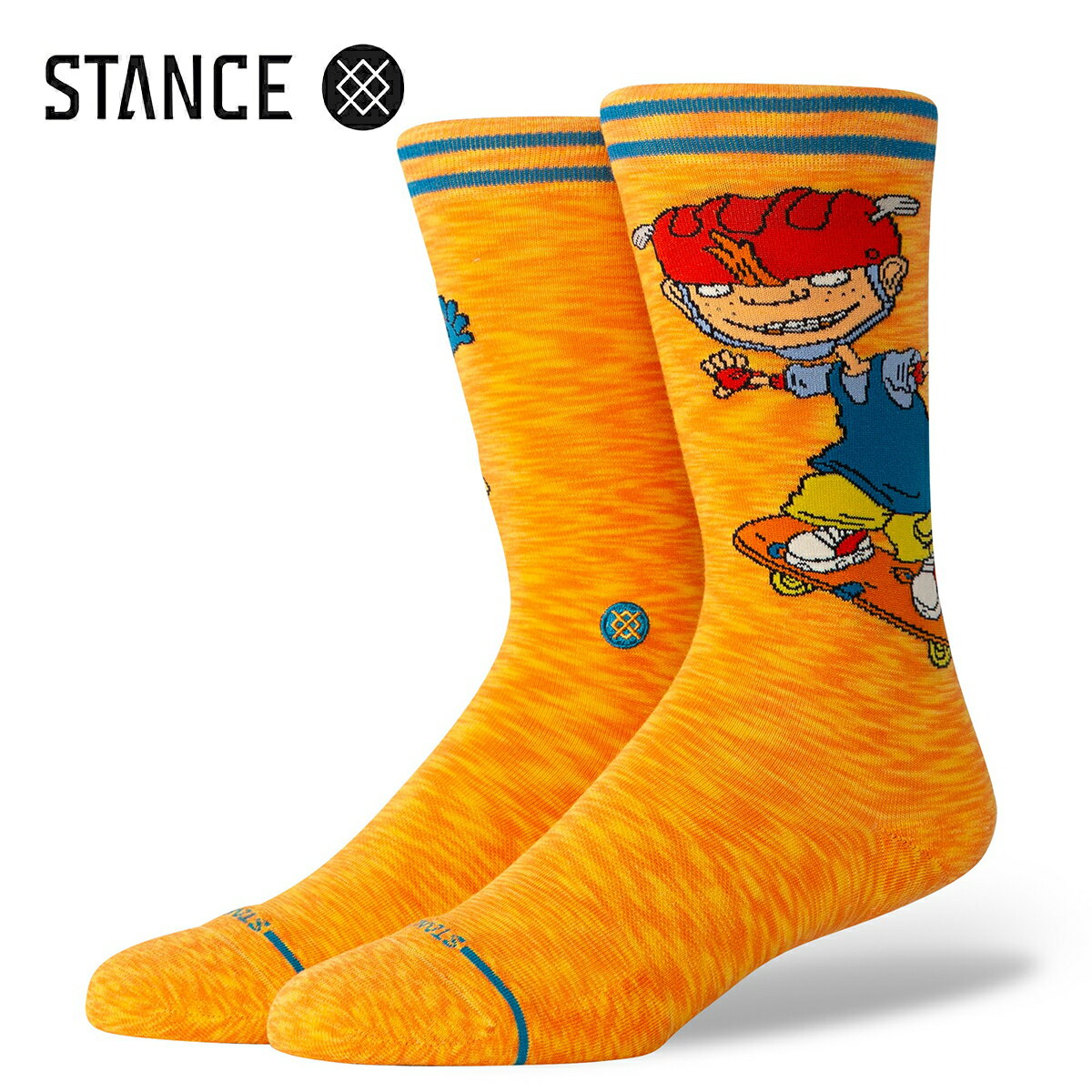 【40 OFF】 STANCE SOCKS SAM AND TWISTER CREW スタンス ソックス サム アンド ツイスター クルー メンズ レディース 靴下 A545C25SAM【追跡可能メール便 日時指定不可】