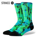 【タイムSALE】 STANCE SOCKS ATLIENS CREW スタンス ソックス アトイエンス クルー メンズ レディース 靴下 A556C24ATL...