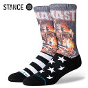 【プライスダウン】 STANCE SOCKS STANKONIA CREW スタンス ソックス スタンコニア クルー メンズ レディース 靴下 A556C24S...