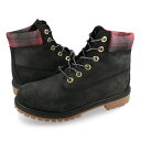 【プライスダウン】 15時迄のご注文で即日発送可 TIMBERLAND 6inch PREMIUM BOOT WP JUNIOR 039 S ティンバーランド 6インチ プレミアム ブーツ ウォータープルーフ BLACK/PINK A5TDF