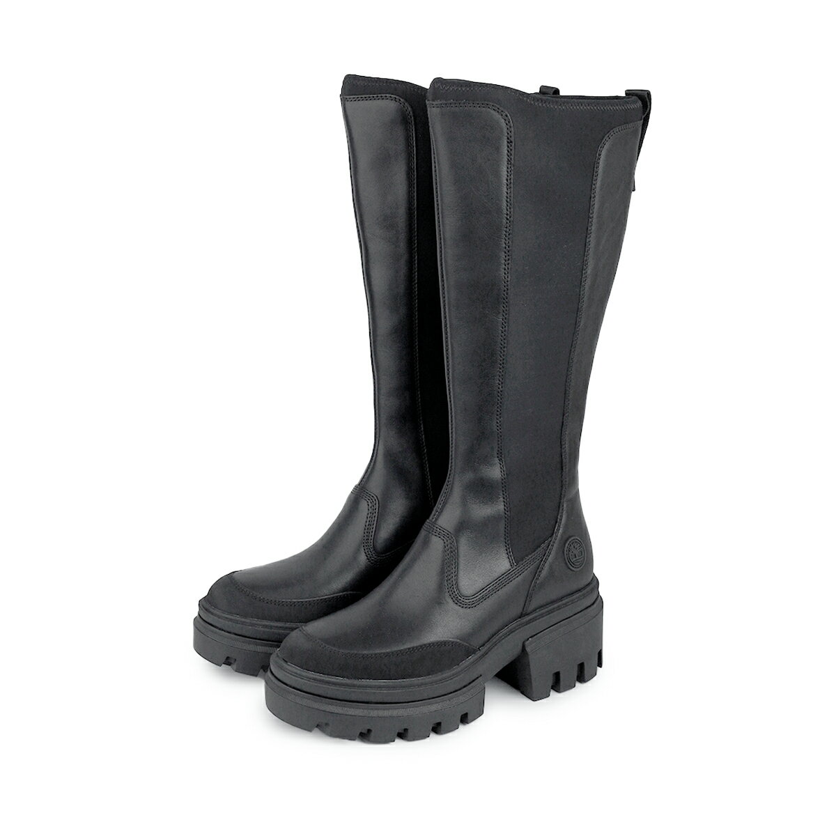 【プライスダウン】 TIMBERLAND EVERLEIGH TALL BOOT ティンバーランド エヴァーリー トール ブーツ レディース ブーツ BLACK FULL GRAIN ブラック a5ymr