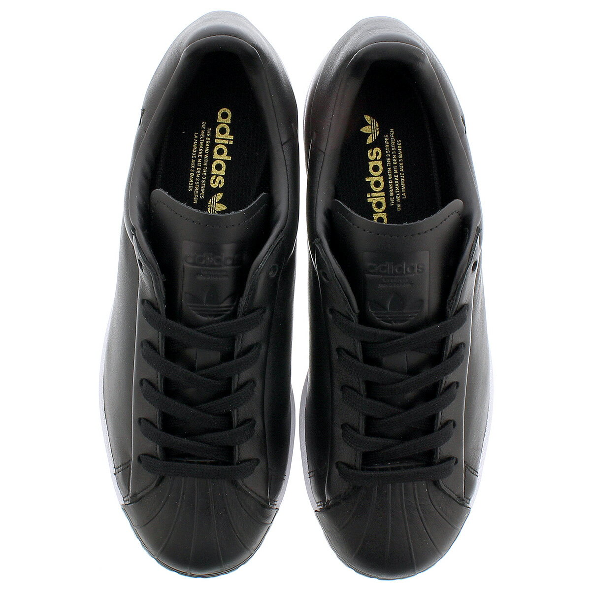 adidas SUPERSTAR PURE LT W アディダス スーパースター ピュア ライト ウィメンズ CORE BLACK/FTWR WHITE/GOLD METALLIC fv3353