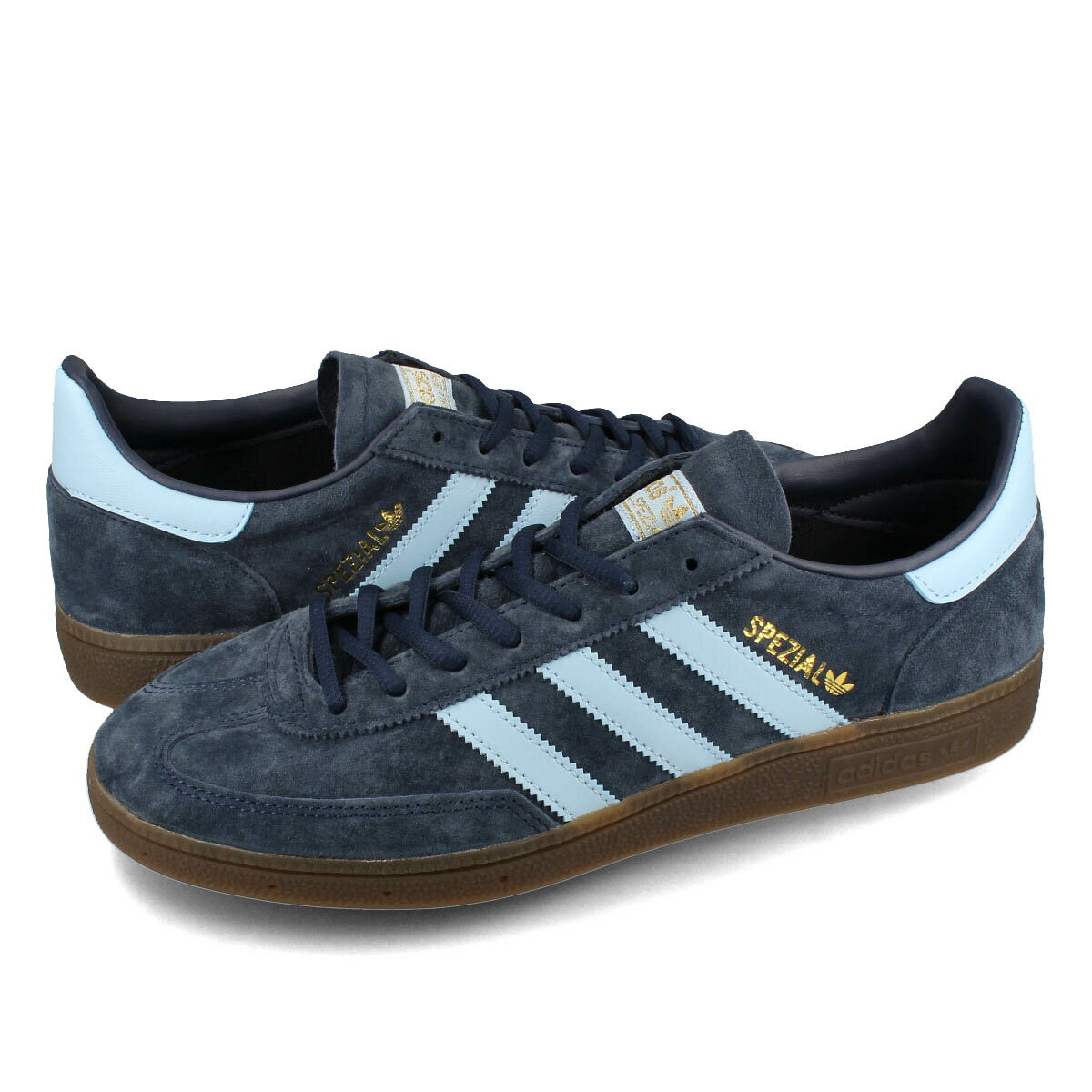 15時迄のご注文で即日発送可 adidas HANDBALL SPEZIAL アディダス ハンドボール スペツィアル COLLEGE NAVY/CLEAR SKY/GUM bd7633