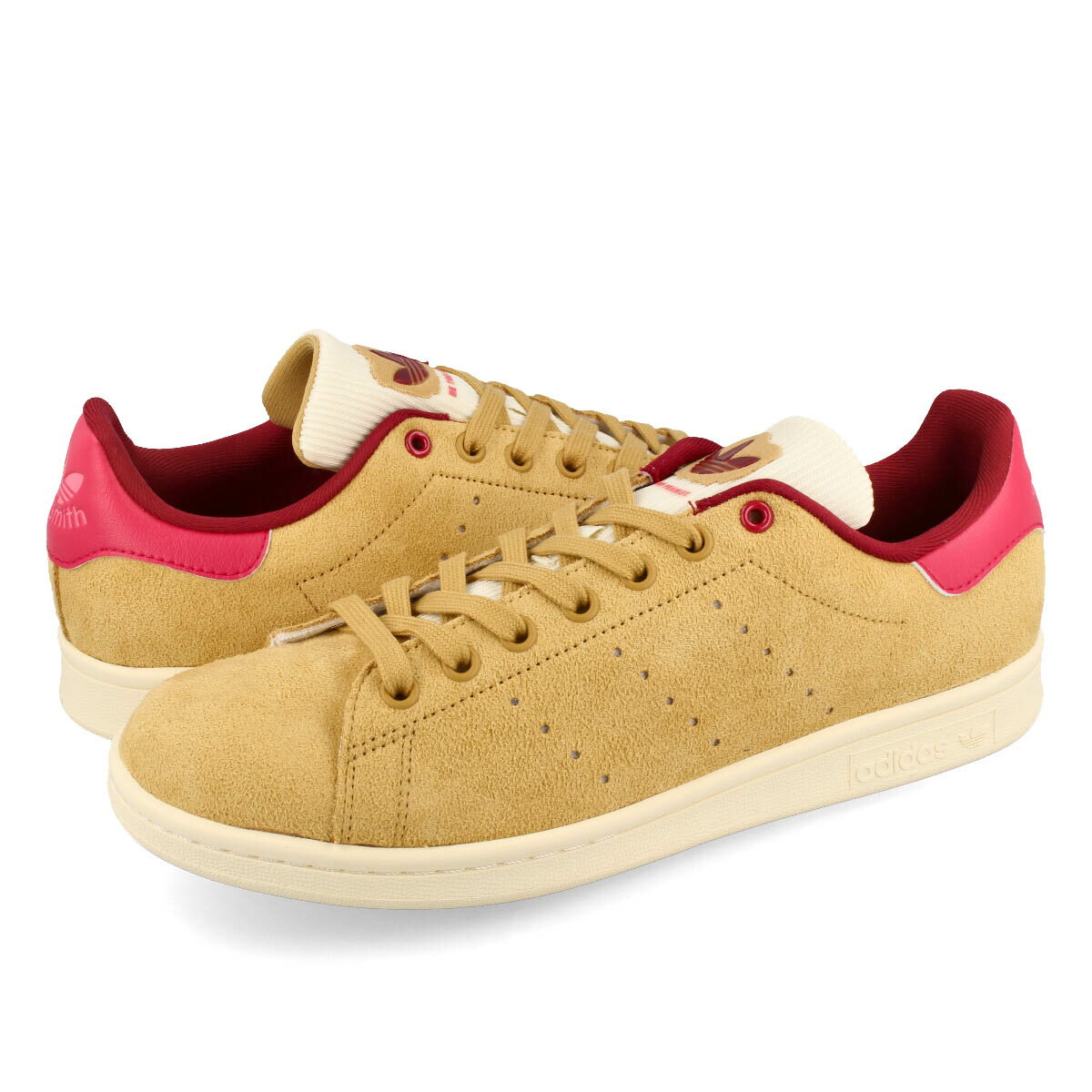 adidas STAN SMITH アディダス スタンスミス GOLDEN BEIGE/CREAM WHITE/COLLEGE BURGUNDY gy1892