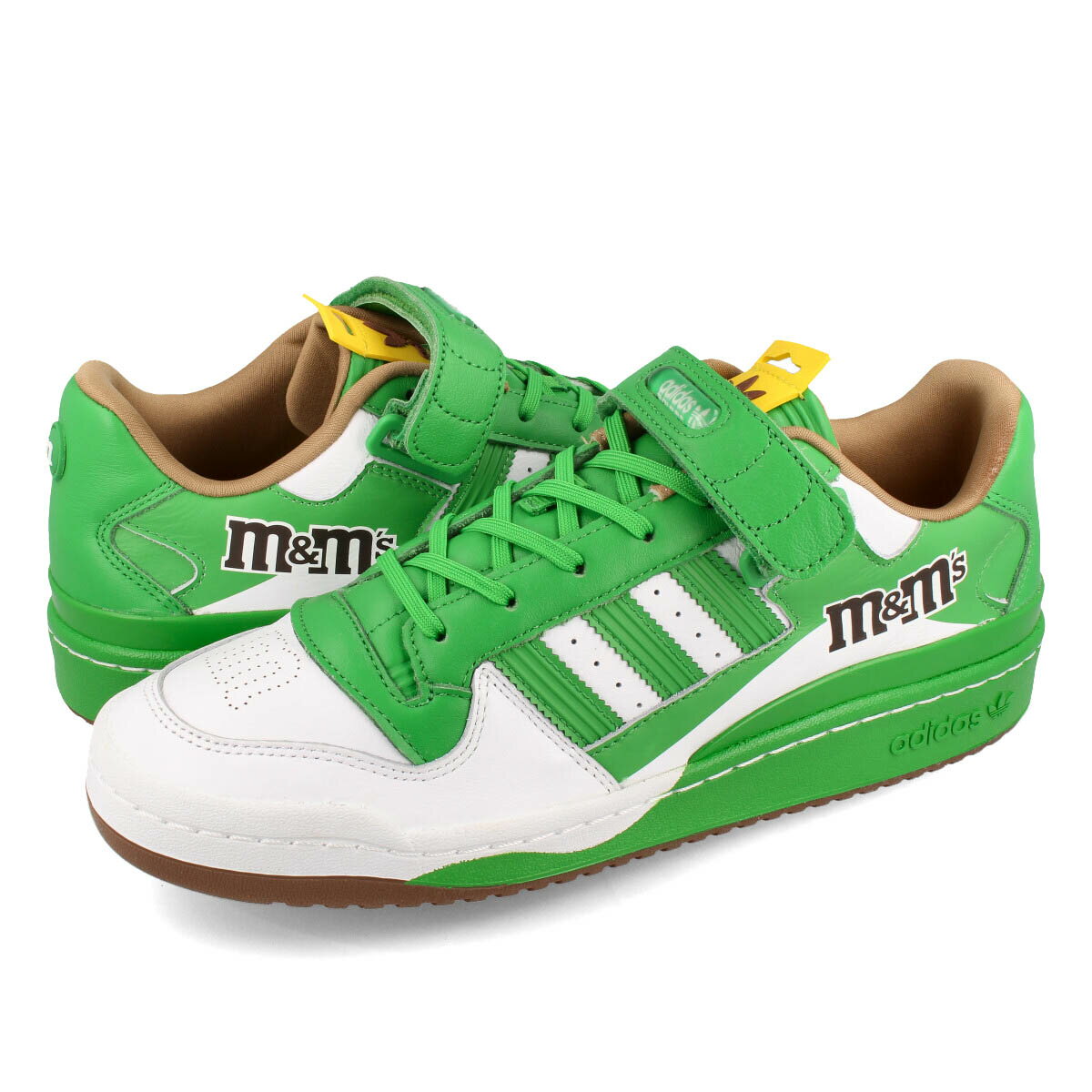 【プライスダウン】 15時迄のご注文で即日発送可 adidas FORUM 84 LOW M M 039 S アディダス フォーラム 84 ロー エムアンドエムズ GREEN/FTWR WHITE/EQT YELLOW GY6314