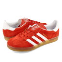 15時迄のご注文で即日発送可 adidas GAZELLE INDOOR アディダス ガゼル インドア ウィメンズ スエード BOLD ORANGE/FTWR WHITE/GUM オレンジ ホワイト hq8718