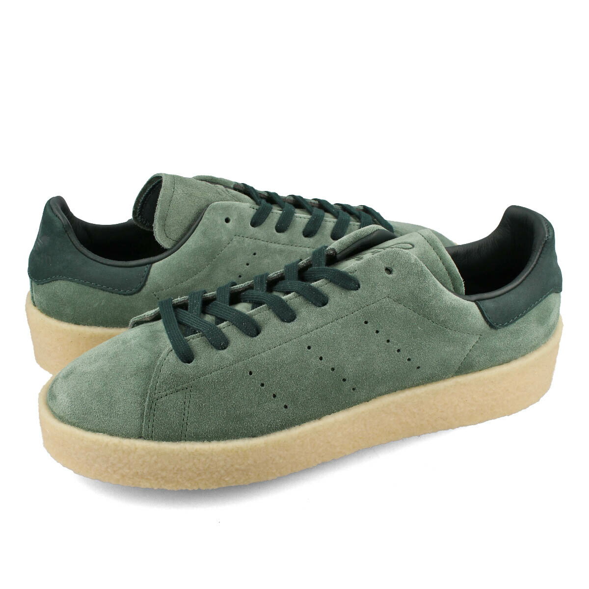 【プライスダウン】 15時迄のご注文で即日発送可 adidas STAN SMITH CREPE アディダス スタンスミス クレープ メンズ レディース ローカット PANTONE/SHADOW GREEN/SUPPLIER COLOUR グリーン fz6444