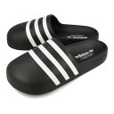 【プライスダウン】 15時までのご注文で即日発送 adidas ADIFOM ADILETTE SLIDES アディダス ADIFOM アディレッタ スライド メンズ レディース サンダル CORE BLACK/FTWR WHITE/CORE BLACK ブラック hq7218