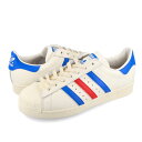 【プライスダウン】 15時迄のご注文で即日発送可 adidas SUPERSTAR 82 アディダス スーパースター 82 メンズ レディース ローカット CLOUD WHITE/BLUE DAWN/RED ホワイト hq8876