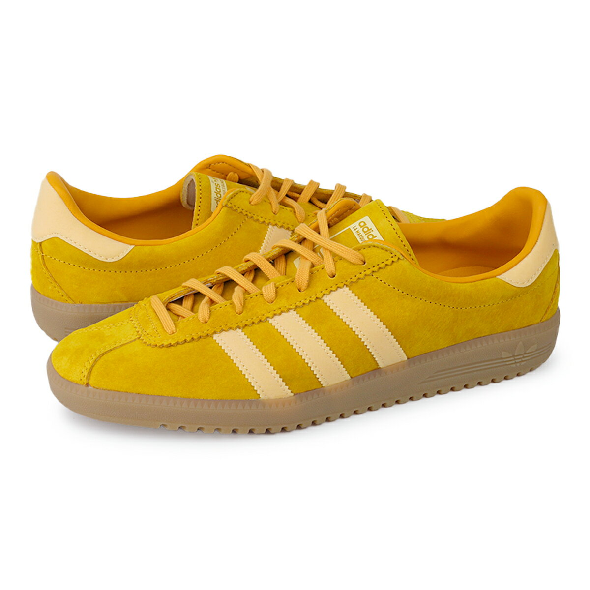 アディダス 15時迄のご注文で即日発送可 adidas BERMUDA アディダス バミューダ メンズ スニーカー ローカット BOLD GOLD/ALMOST YELLOW/PRE LOVED YELLOW イエロー id4574