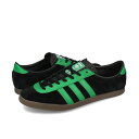 15時迄のご注文で即日発送可 adidas LONDON アディダス ロンドン メンズ レディース スニーカー ローカット CORE BLACK/GREEN/GUM ブラック IE0826