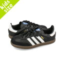 15̂ő adidas SAMBA OG KIDS AfB_X To OG LbY xr[ qǂ Xj[J[ [Jbg CORE BLACK/FTWR WHITE/GUM ubN IE3680