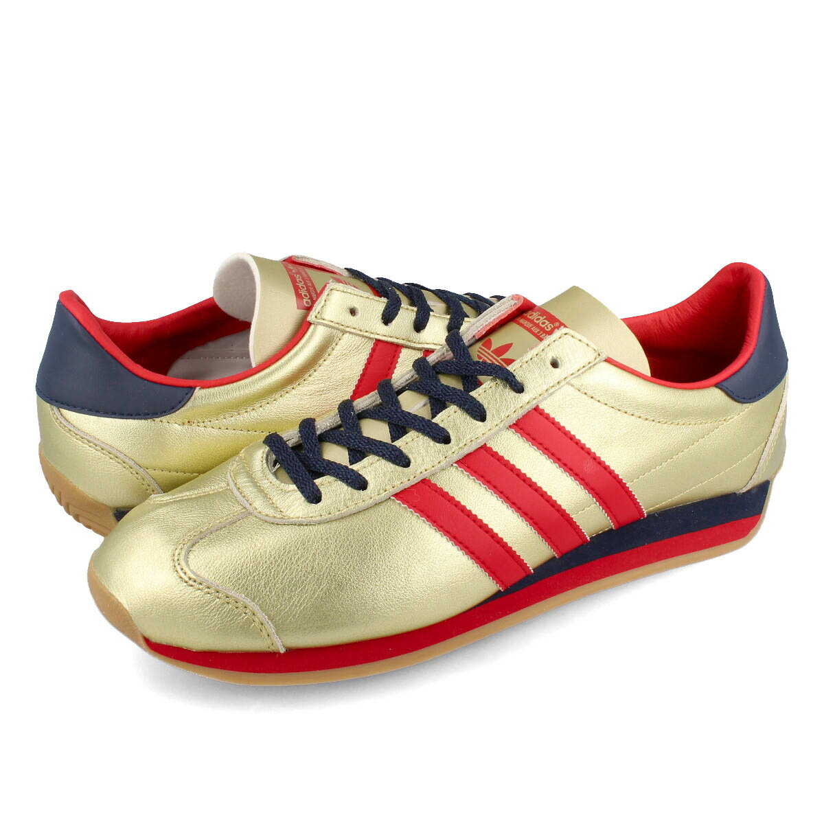 15時迄のご注文で即日発送可 adidas COUNTRY OG アディダス カントリー OG メンズ スニーカー ローカット GOLD METALLIC/BETTER SCARLET レッド IF5860