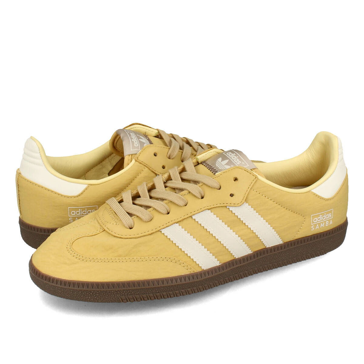 15時迄のご注文で即日発送可 adidas SAMBA OG アディダス サンバ OG メンズ レディース スニーカー ローカット AUTO/WONDER WHITE/GUM イエロー IG6170