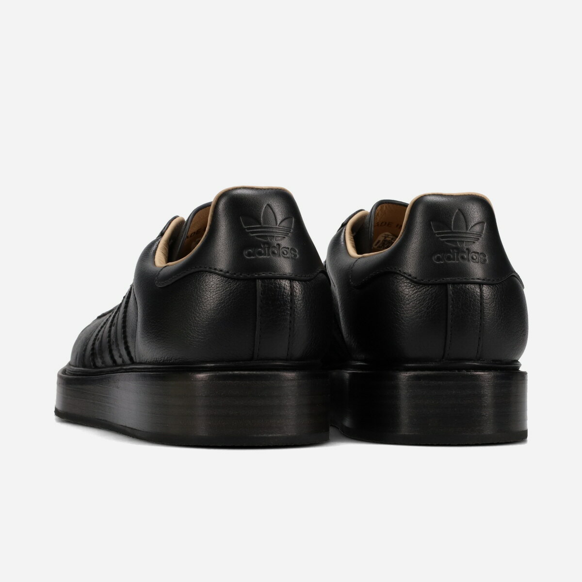 adidas SUPERSTAR LUX MADE IN ITALY アディダス スーパースター ラックス メイド イン イタリア メンズ スニーカー ローカット CORE BLACK/CORE BLACK/CORE BLACK ブラック IH4681