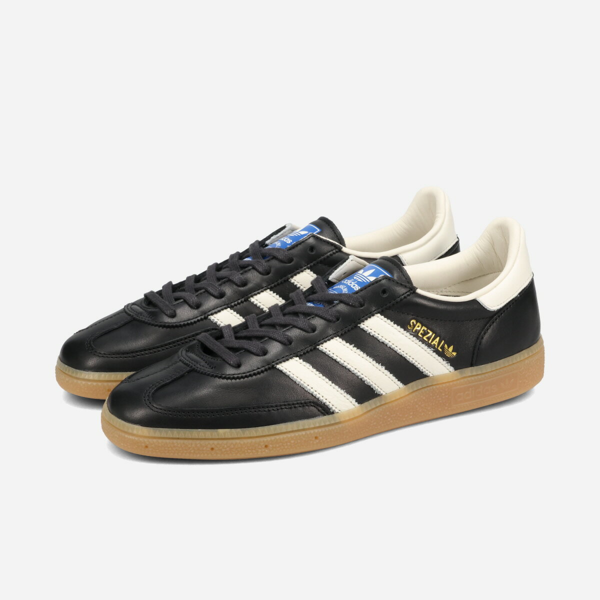adidas HANDBALL SPEZIAL MADE IN GERMANY アディダス ハンドボール スペツィアル ドイツ製 メンズ スニーカー ローカット CORE BLACK/OFF WHITE/BLUE BIRD ブラック IH6529