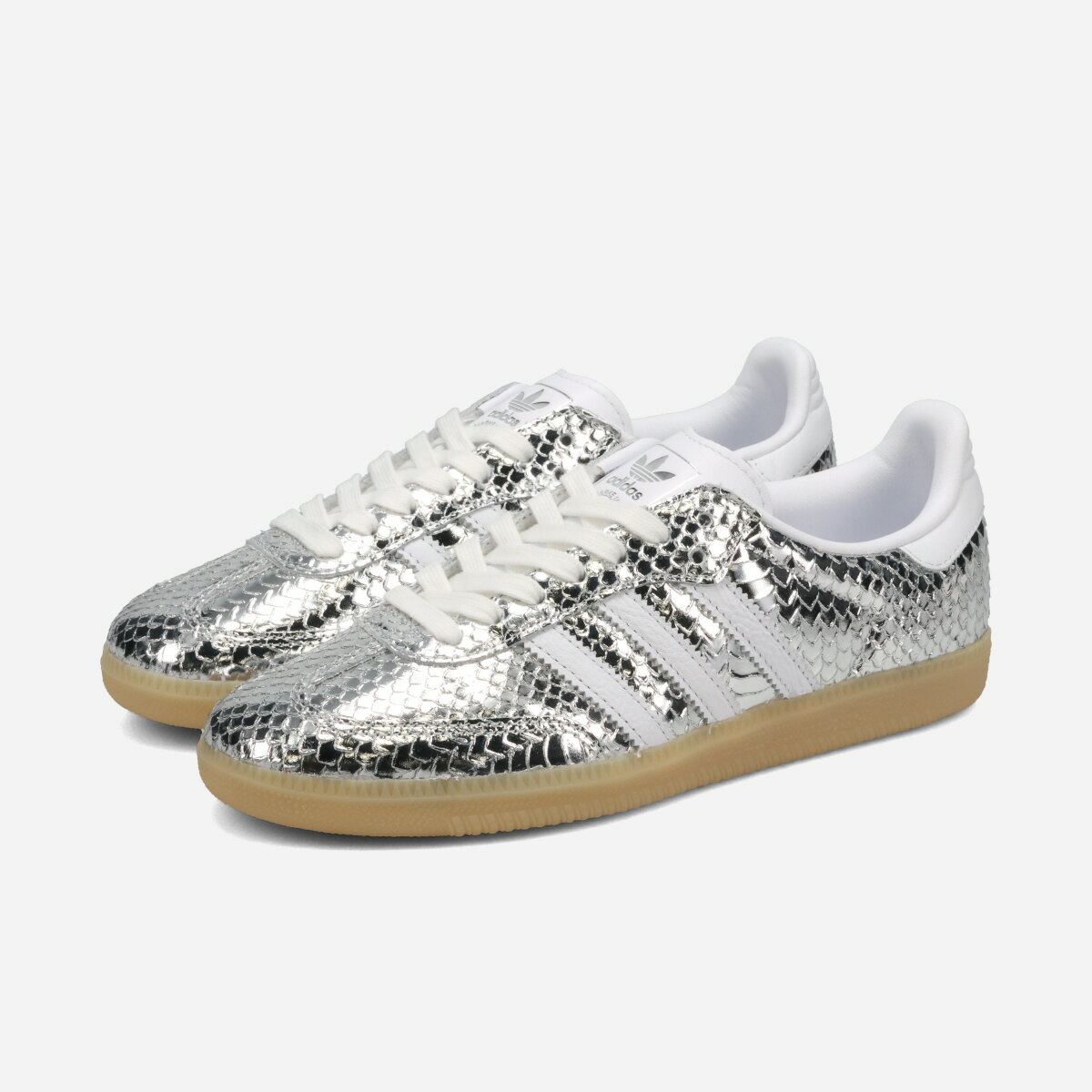 adidas SAMBA OG アディダス サンバ OG メンズ レディース スニーカー ローカット SILVER METALLIC/FTWR WHITE/GUM シルバー IH9016