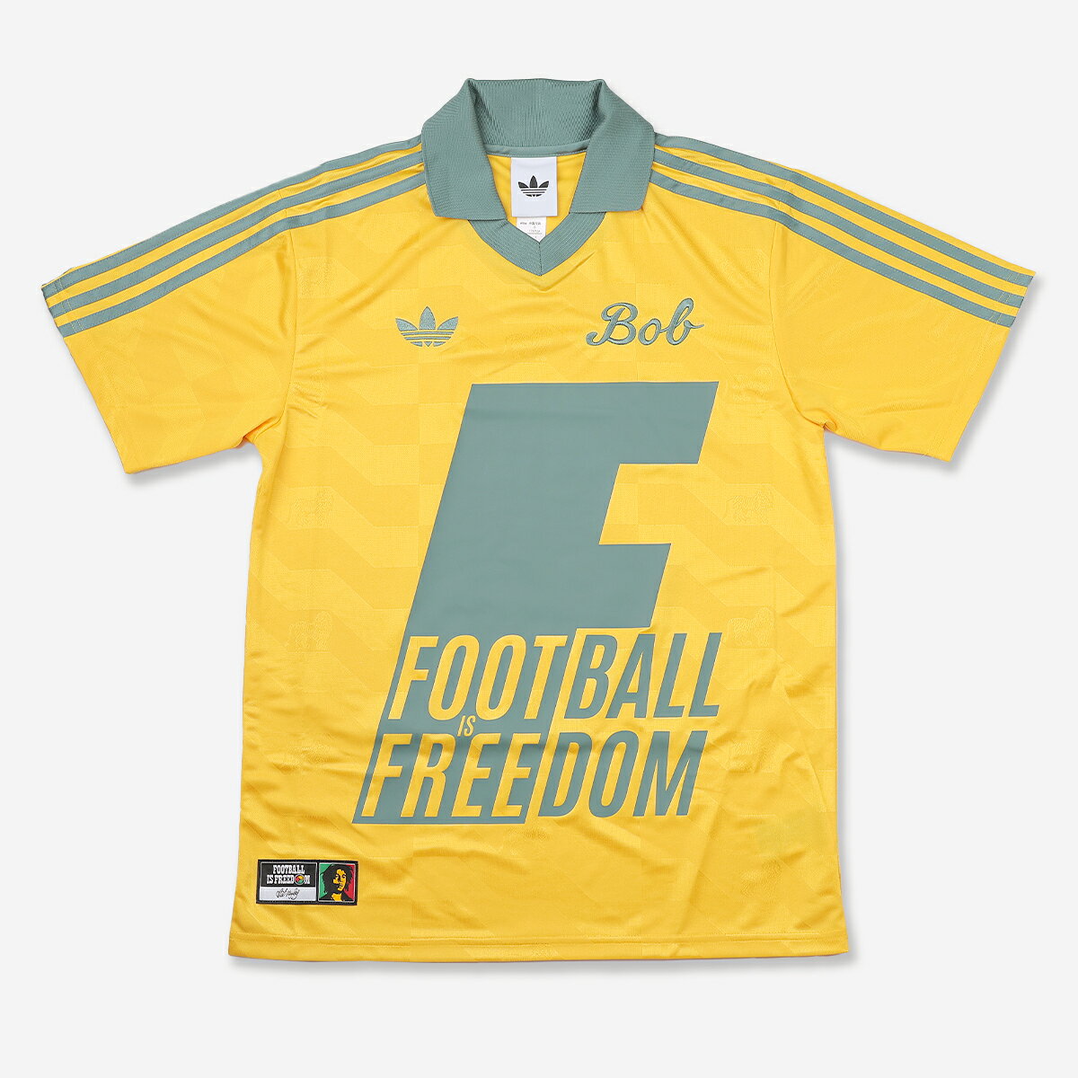 adidas JERSEY × BOB MARLEY アディダス ジャージー × ボブ・マーリー メンズ レディース トラックジャケット BOLD GOLD イエロー KA8907