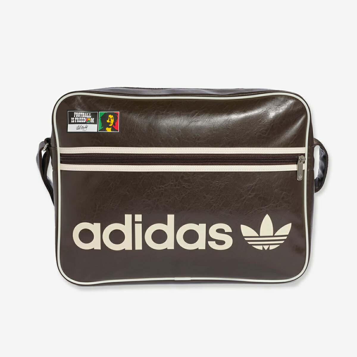 adidas BOB MARLEY BAG アディダス ボブ・マーリー バッグ メンズ レディース ショルダーバッグ DARK BROWN/CREAM WHITE ブラウン KD8452