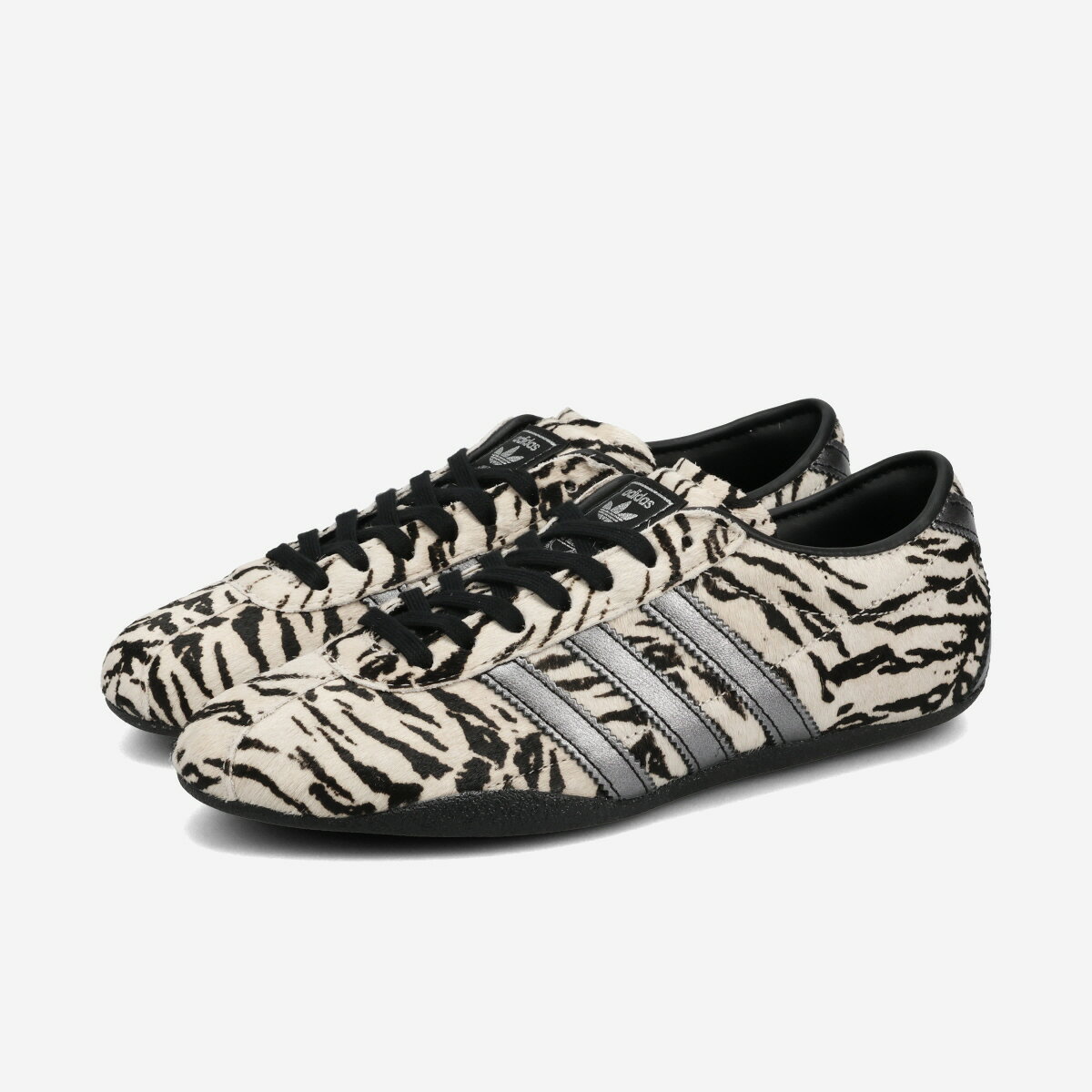 乐天商城 - 【10%OFF】 adidas TOKYO アディダス トーキョー レディース スニーカー ローカット OFF WHITE/CORE BLACK/WONDER WHITE マルチカラー KI4173