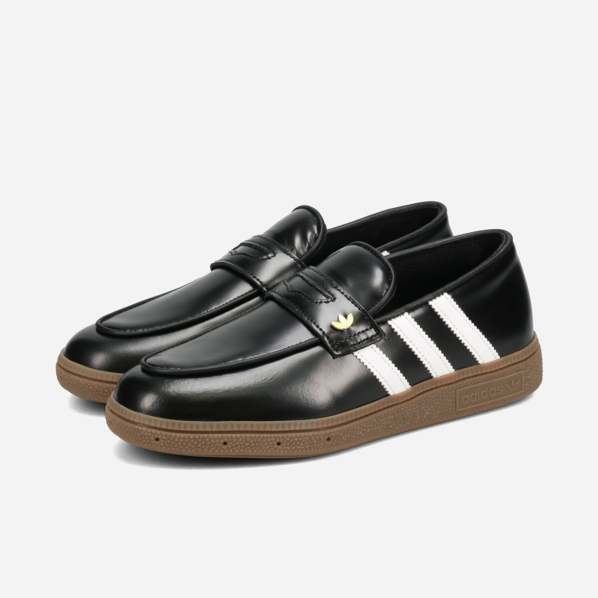 adidas HANDBALL SPEZIAL LOAFER W アディダス ハンドボール スペツィアル ローファー メンズ レディース スニーカー ローカット CORE BLACK/FTWR WHITE/GUM ブラック KK2786