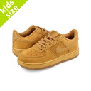 15̂ő yLbYTCYzy16.0`22.0cmz NIKE AIR FORCE 1 LV8 3 PS iCL GA tH[X 1 LV8 3 PS WHEAT/WHEAT/GUM LIGHT BROWN bq5486-700