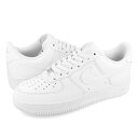 15̂  NIKE AIR FORCE 1 '07 iCL GA tH[X 1 '07 Y Xj[J[ [Jbg WHITE WHITE zCg  ԃf CW2288-111