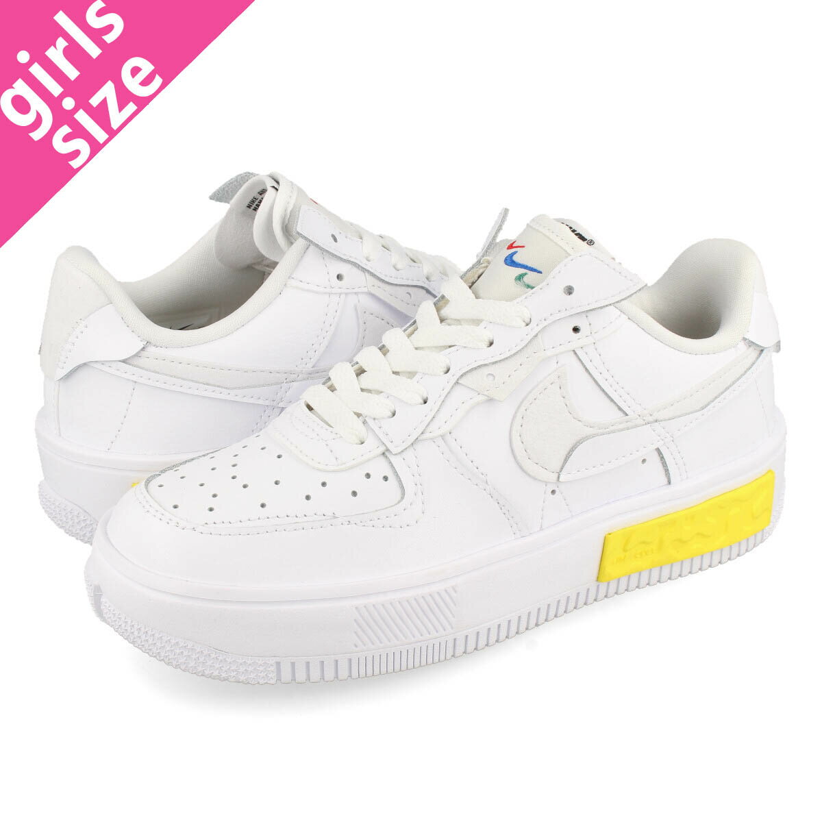 NIKE WMNS AIR FORCE 1 FONTANKA ナイキ ウィメンズ エアフォース 1 フォンタンカ WHITE/SUMMIT WHITE/PHOTON DUST da7024-101