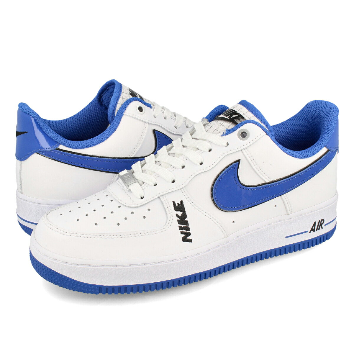 NIKE AIR FORCE 1 '07 LV8 ナイキ エア フォース 1 '07 エレベイト WHITE/WHITE/BLACK/GAME ROYAL dc8873-100