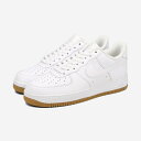 NIKE AIR FORCE 1 '07 ナイキ エア フォース 1 '07 WHITE/WHITE/GUM LIGHT BROWN DJ2739-100(4)