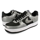 15時までのご注文で即日発送 NIKE AIR FORCE 1 B 【SILVER SNAKE】【黒蛇】 ナイキ エア フォース 1 B BLACK/SILVER/BLACK dj6033-001