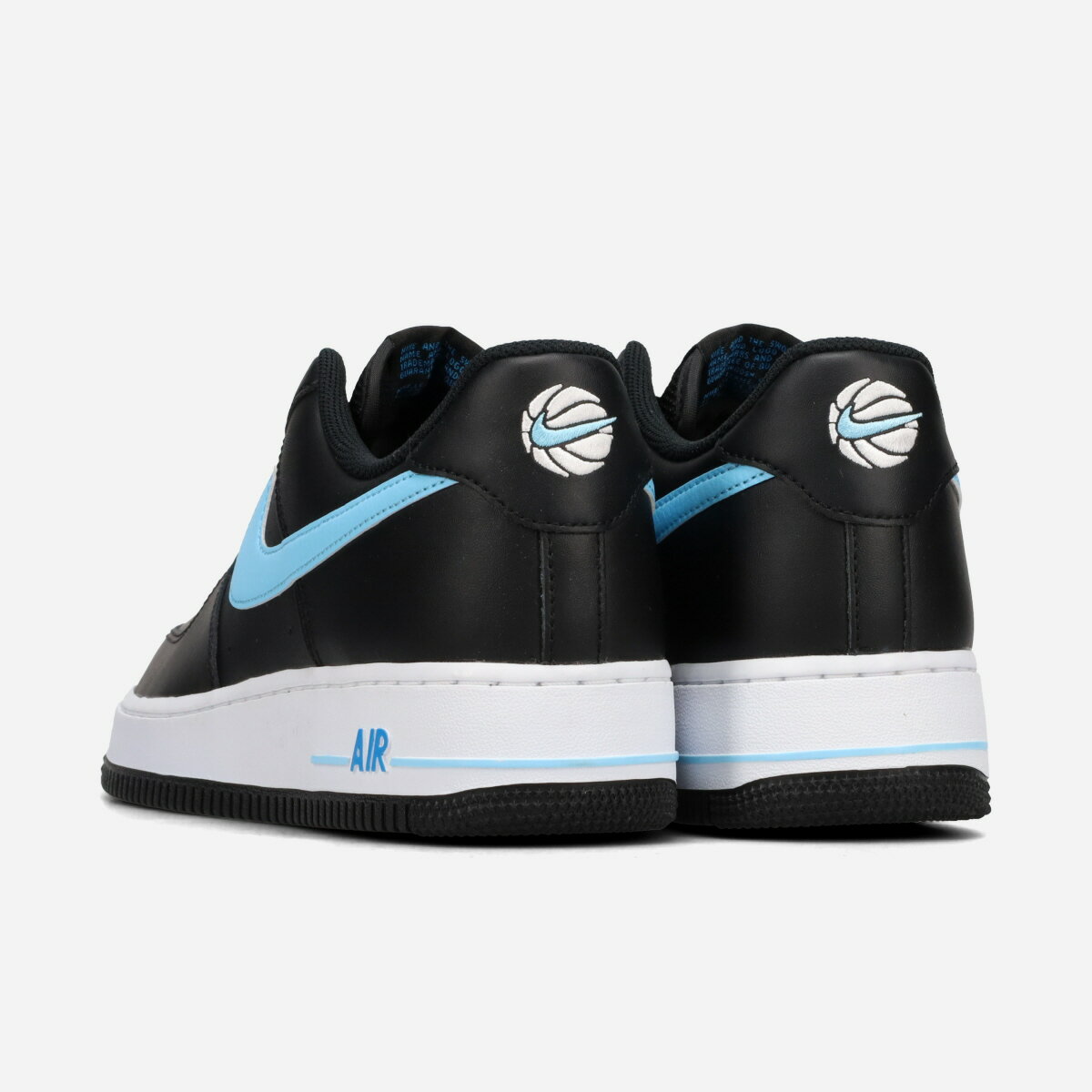 NIKE AIR FORCE 1 '07 ナイキ エア フォース 1 '07 海外限定 日本未発売 メンズ スニーカー ローカット BLACK/UNIVERSITY BLUE ブラック HF3839-001