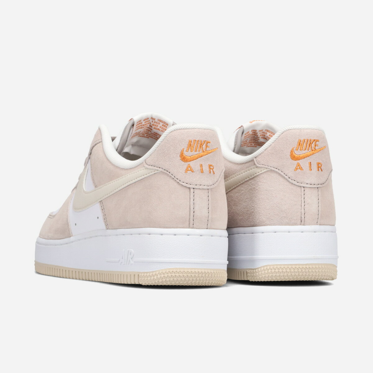 NIKE AIR FORCE 1 '07 ナイキ エア フォース 1 '07 海外限定 日本未発売モデル メンズ スニーカー ローカット COLLEGE GREY/LIGHT OREWOOD BROWN/WHITE グレー IB3080-001