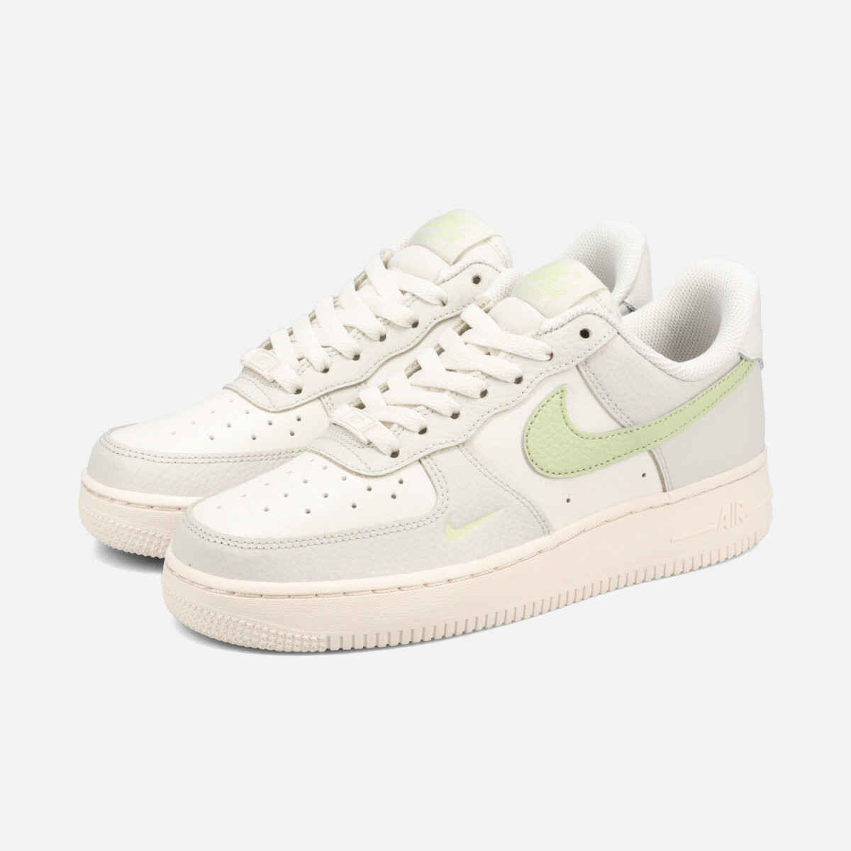 NIKE WMNS AIR FORCE 1 '07 ナイキ ウィメンズ エア フォース 1 '07 海外限定 日本未発売モデル レディース スニーカー ローカット PHANTOM/LIGHT BONE/LIGHT ARMY/OLIVE AURA ホワイト IB3881-001