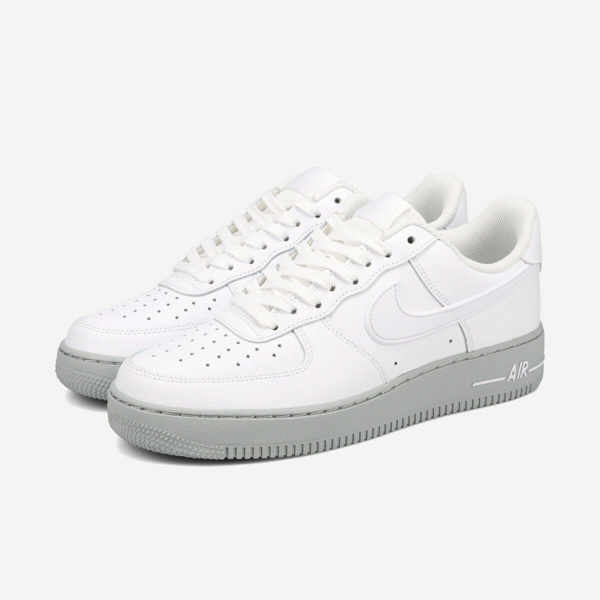 NIKE AIR FORCE 1 '07 ナイキ エアフォース 1 '07 海外限定 国内未発売モデル メンズ スニーカー ローカット WHITE/LIGHT SMOKE GREY/PHOTON DUST/WHITE ホワイト HV6418-100