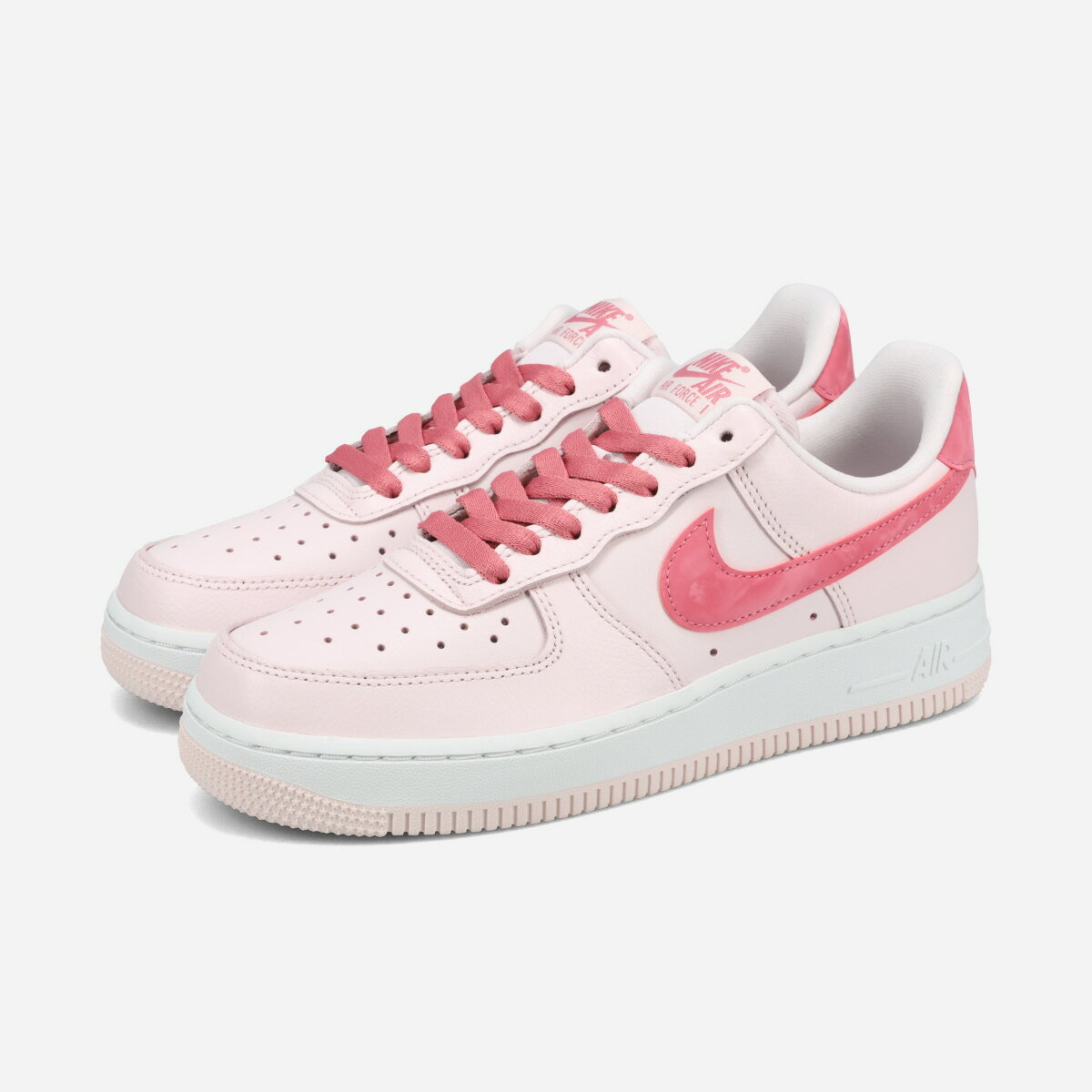 NIKE WMNS AIR FORCE 1 '07 -VALENTINE'S DAY- ナイキ ウィメンズ エア フォース 1 '07 -バレンタインデー- レディース スニーカー ローカット PEARL PINK/WHITE/PEONY ピンク IO8755-600