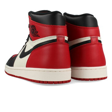 【ビッグ・スモールサイズ】 NIKE AIR JORDAN 1 RETRO HIGH OG 【BRED TOE】【つま赤】 ナイキ エア ジョーダン 1 レトロ ハイ OG RED/BLACK/WHITE 555088-610