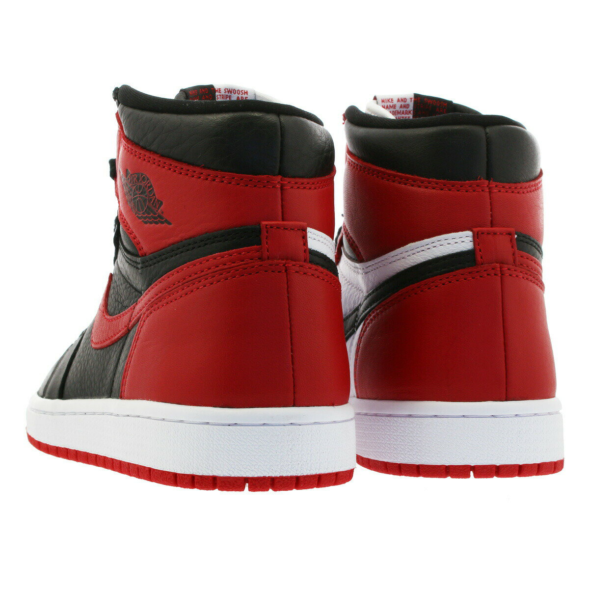 15時迄のご注文で即日発送可 NIKE AIR JORDAN 1 RETRO HIGH OG  ナイキ エア ジョーダン 1 レトロ ハイ OG BLACK/WHITE/UNIVERSITY RED 861428-061