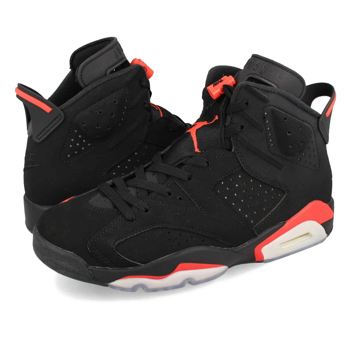 NIKE AIR JORDAN 6 RETRO 【BLACK INFRARED】 ナイキ エア ジョーダン 6 レトロ BLACK/INFRARED 384664-060