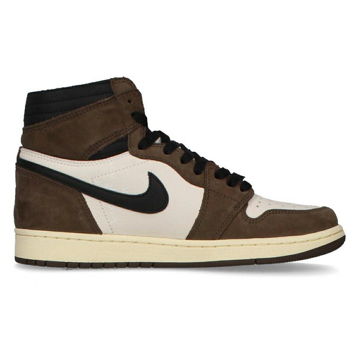 楽天市場 Nike Air Jordan 1 Retro High Travis Scott ナイキ エア ジョーダン 1 レトロ ハイ Sail Black Dark Mocha Cd4487 100 Select Shop Lowtex