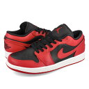 15時までのご注文で即日発送 NIKE AIR JORDAN 1 LOW ナイキ エア ジョーダン 1 ロー GYM RED/BLACK/WHITE 55355