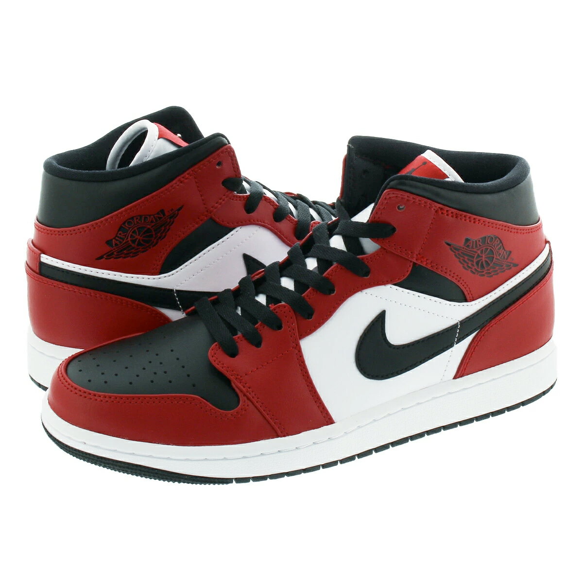 jordan 1 mid chicago toe nike