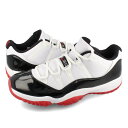 15時迄のご注文で即日発送可 NIKE AIR JORDAN 11 RETRO LOW ナイキ エア ジョーダン 11 レトロ ロー WHITE/UNIVERSITY RED/BLACK av2187-160