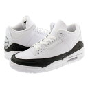 15時迄のご注文で即日発送可 NIKE AIR JORDAN 3 RETRO SP 【FRAGMENT DESIGN】 ナイキ エア ジョーダン 3 レトロ SP WHITE/BLACK/WHITE da3595-100