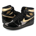 15̂ő NIKE AIR JORDAN 1 RETRO HIGH OG iCL GA W[_ 1 g nC OG BLACK/METALLIC GOLD/BLACK 555088-032