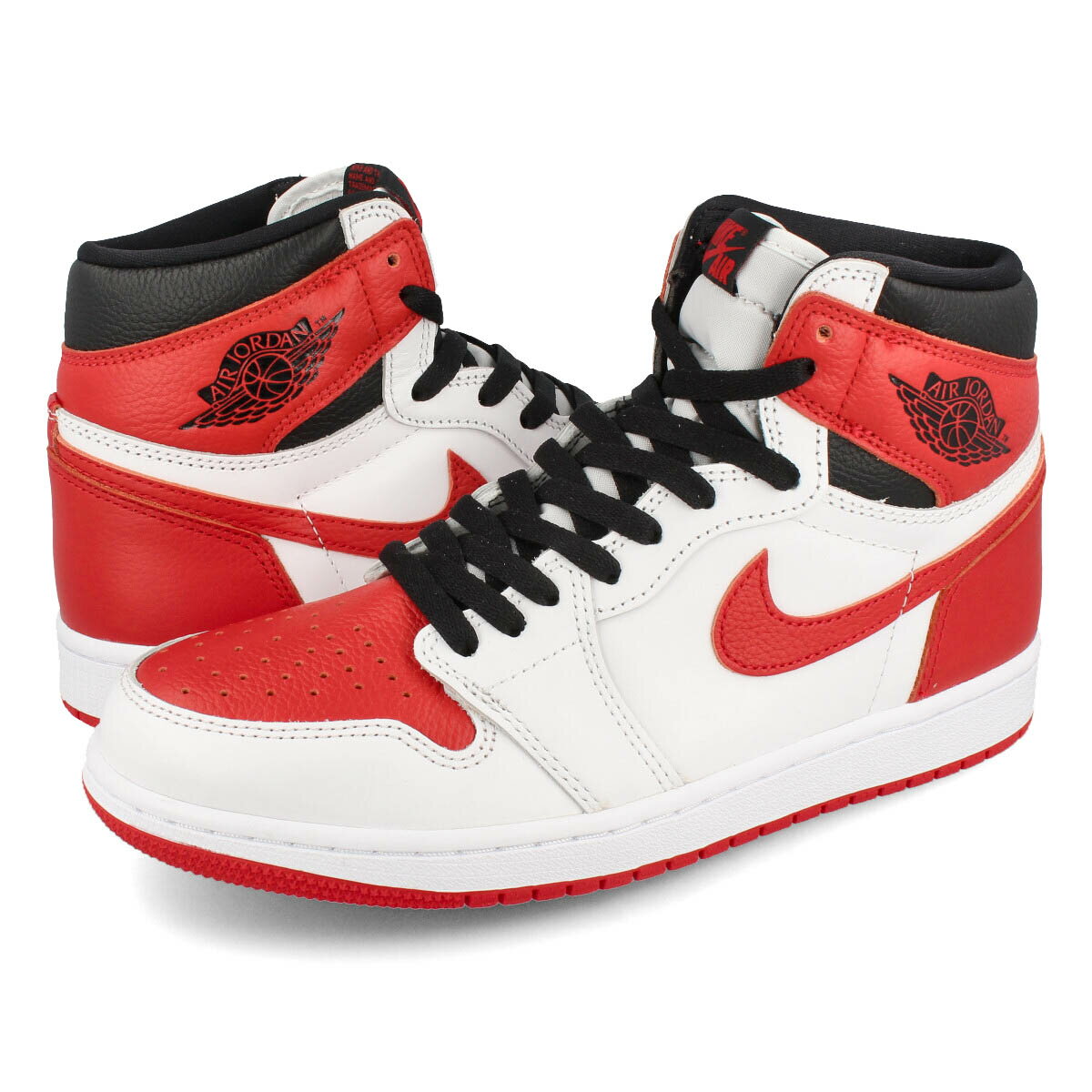 15時迄のご注文で即日発送可 NIKE AIR JORDAN 1 RETRO HIGH OG 【HERITAGE】 ナイキ エア ジョーダン 1 レトロ ハイ OG WHITE/UNIVERSITY RED/BLACK 555088-161 1