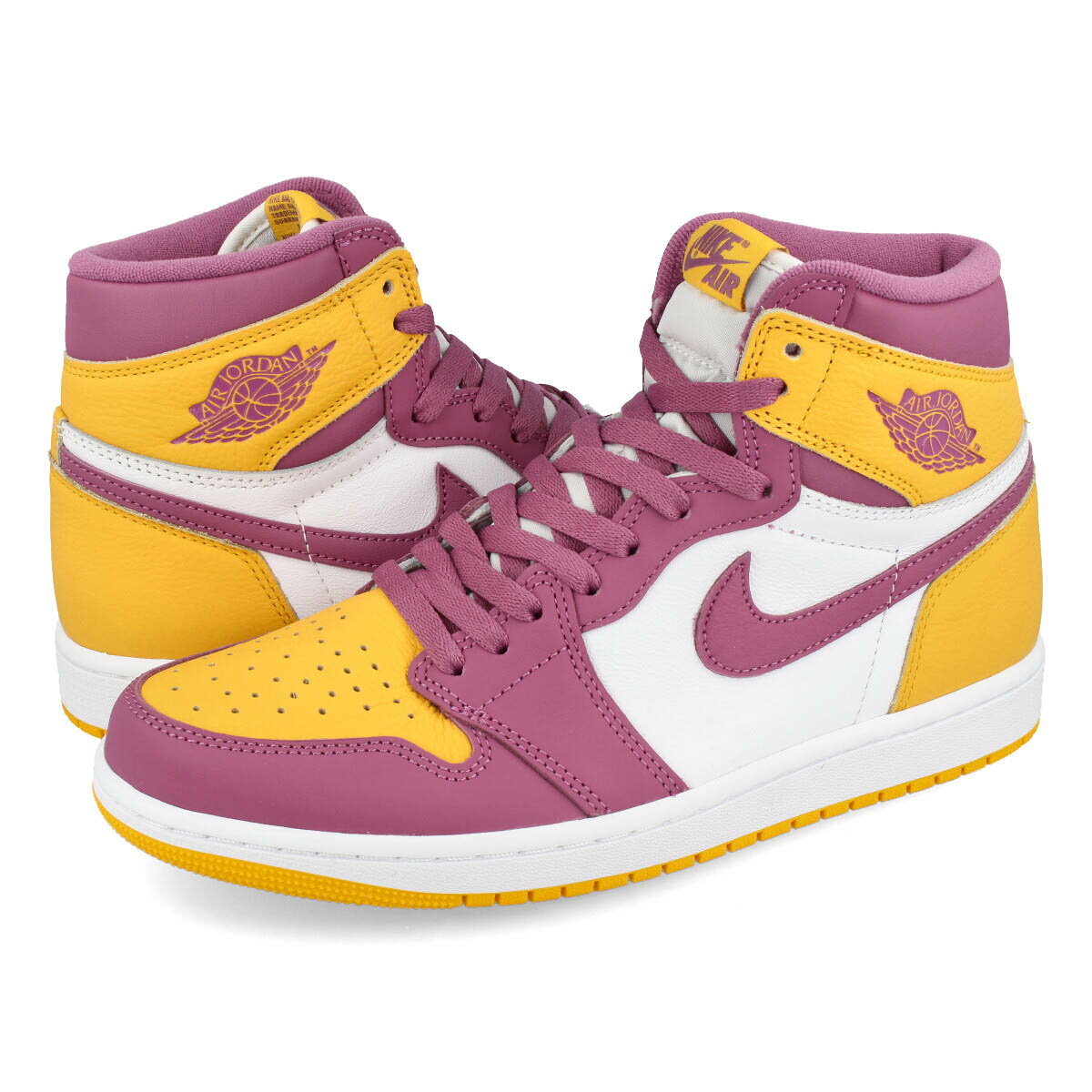 15時迄のご注文で即日発送可 NIKE AIR JORDAN 1 RETRO HIGH OG 【BROTHERHOOD】 ナイキ エア ジョーダン 1 レトロ ハイ OG UNIVERSITY GOLD/LIGHT BORDEAUX/WHITE 555088-706