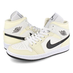 ナイキ 15時迄のご注文で即日発送可 NIKE WMNS AIR JORDAN 1 MID ナイキ ウィメンズ エア ジョーダン 1 ミッド COCONUT MILK/BLACK bq6472-121