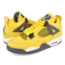 15時迄のご注文で即日発送可 NIKE AIR JORDAN 4 RETRO 【LIGHTNING】 ナイキ エア ジョーダン 4 レトロ TOUR YELLOW/WHITE/DARK BLUE GREY ct8527-700